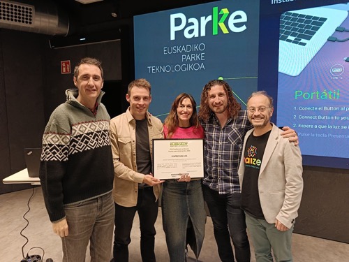 Centro San Luis Recibe el Premio del Público en los Premios de Buenas Prácticas de EUSKALIT Centro San Luis galardonado con el premio del jurado popular en los Premios de Buenas Prácticas de Euskalit