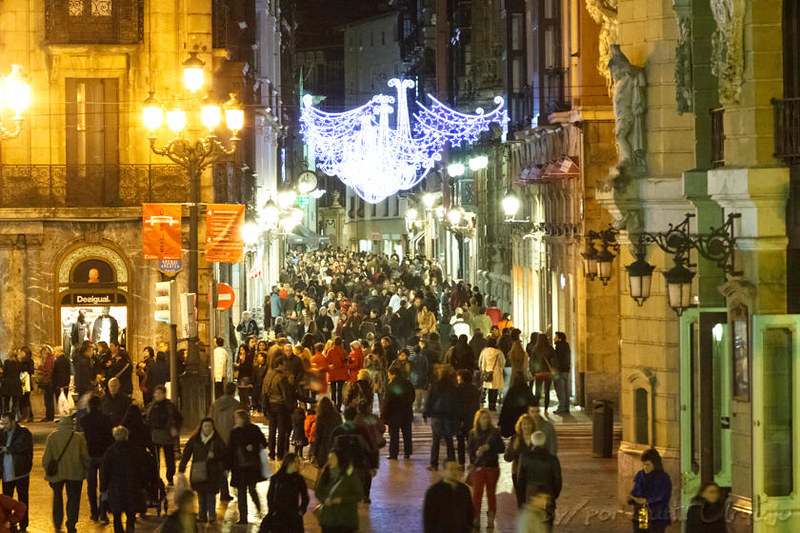 Luces, cámara... Bilbao! Navidad en Bilbao. Centro San Luis