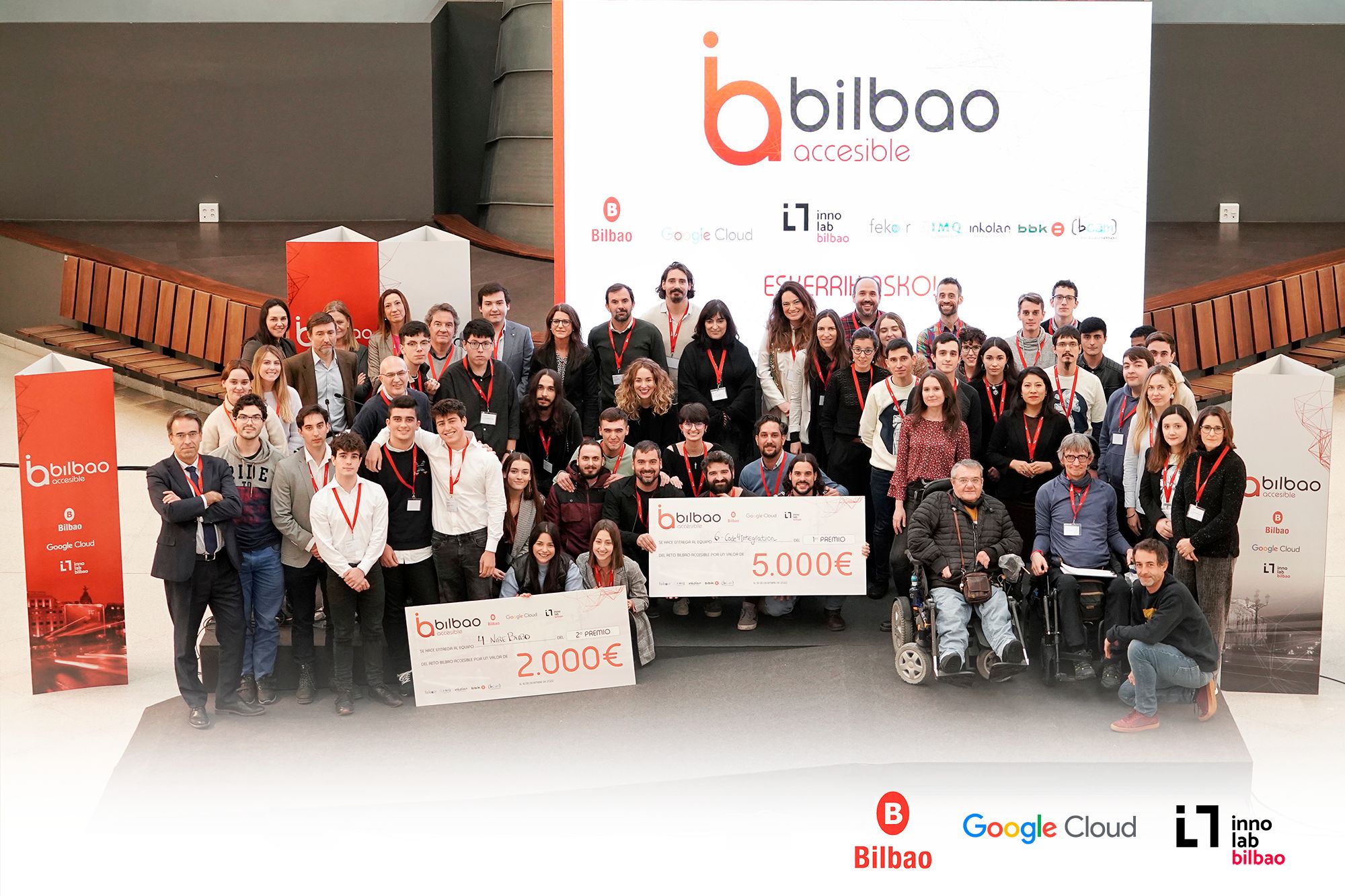 La propuesta NIREBILBAO de nuestro alumnado ha sido premiada en la iniciativa Bilbao Accesible.