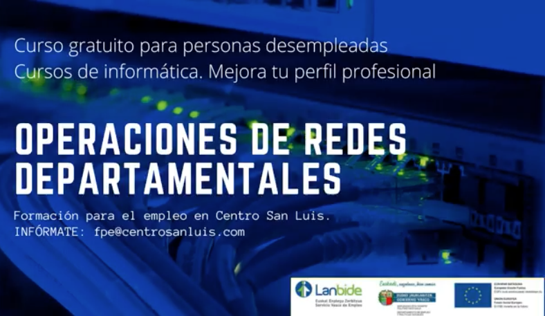 Curso gratis de redes departamentales