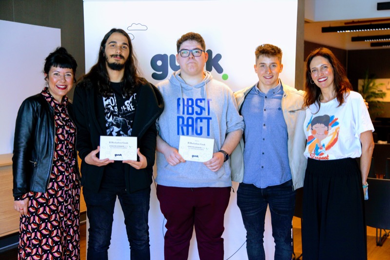 Los dos proyectos emprendedores de Centro San Luis finalistas en el certamen de GUUK
