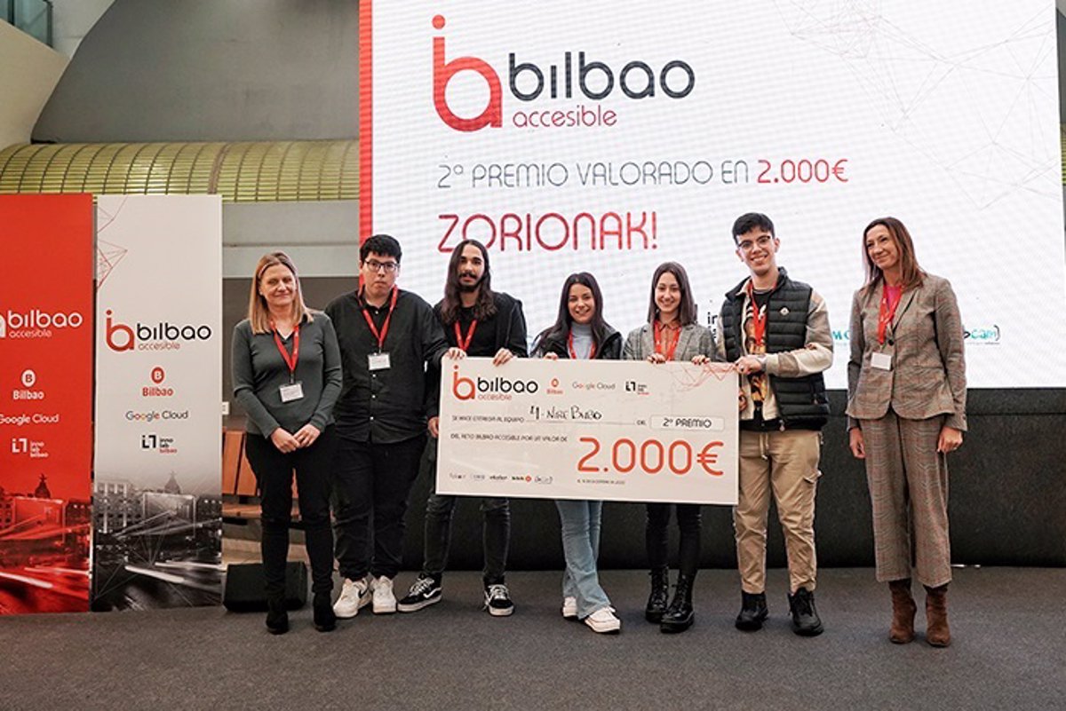 La propuesta NIREBILBAO de nuestro alumnado ha sido premiada en la iniciativa Bilbao Accesible.